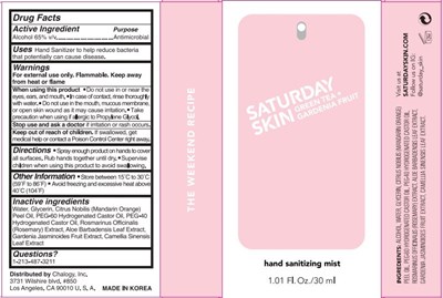 Saturday Skin Sanitizing Mist.jpg Saturday Skin Sanitizing Mist - Saturday Skin Sanitizing Mist